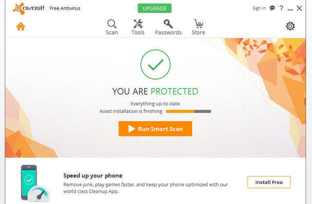 Avast! Free Antivirus