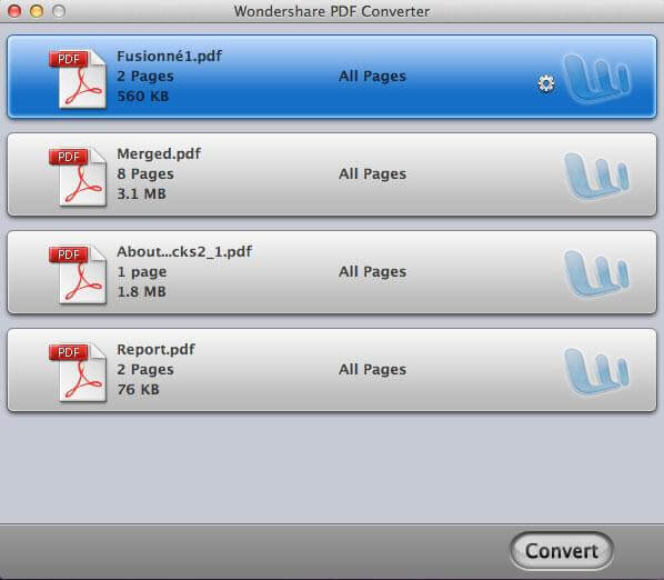 Wondershare PDF Converter per Mac