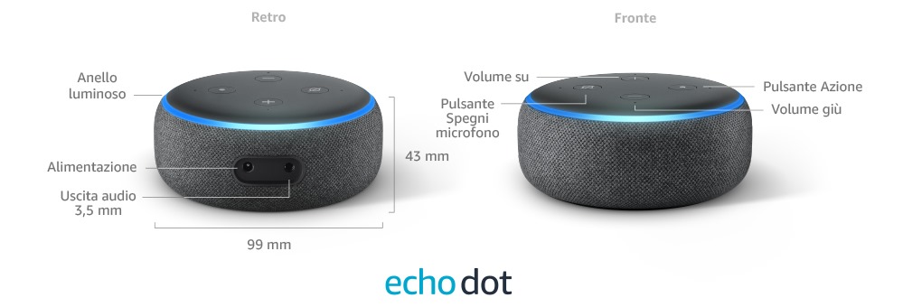 Amazon Echo Dot 2 vs. Echo Dot 3: qual è la differenza?