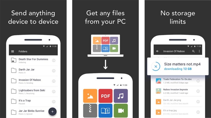 apps per trasferire file da Android a PC
